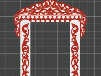 Russian window trim