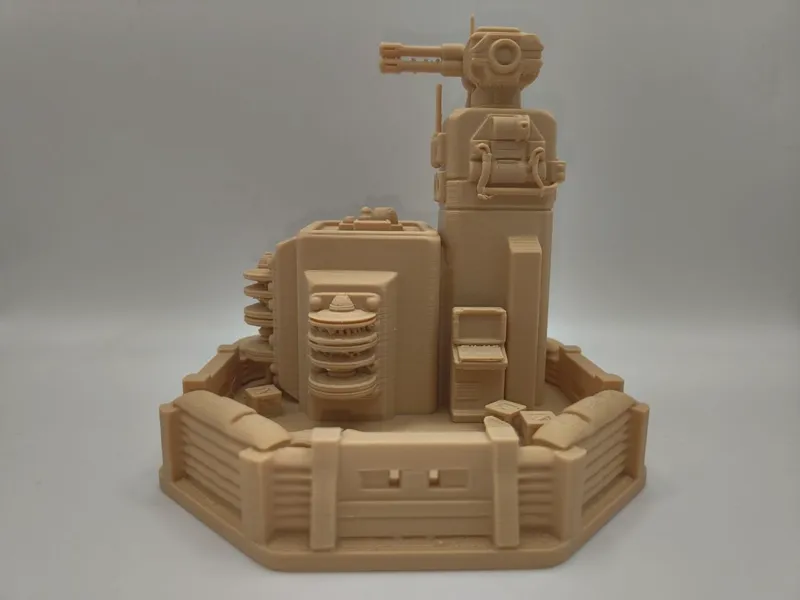 Puesto de Defensa: Escenografía Star Wars Legion