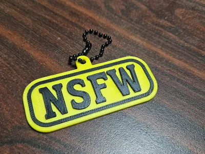 NSFW keychain