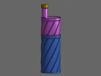 Mod Expansión dispensador de sales de 80mm