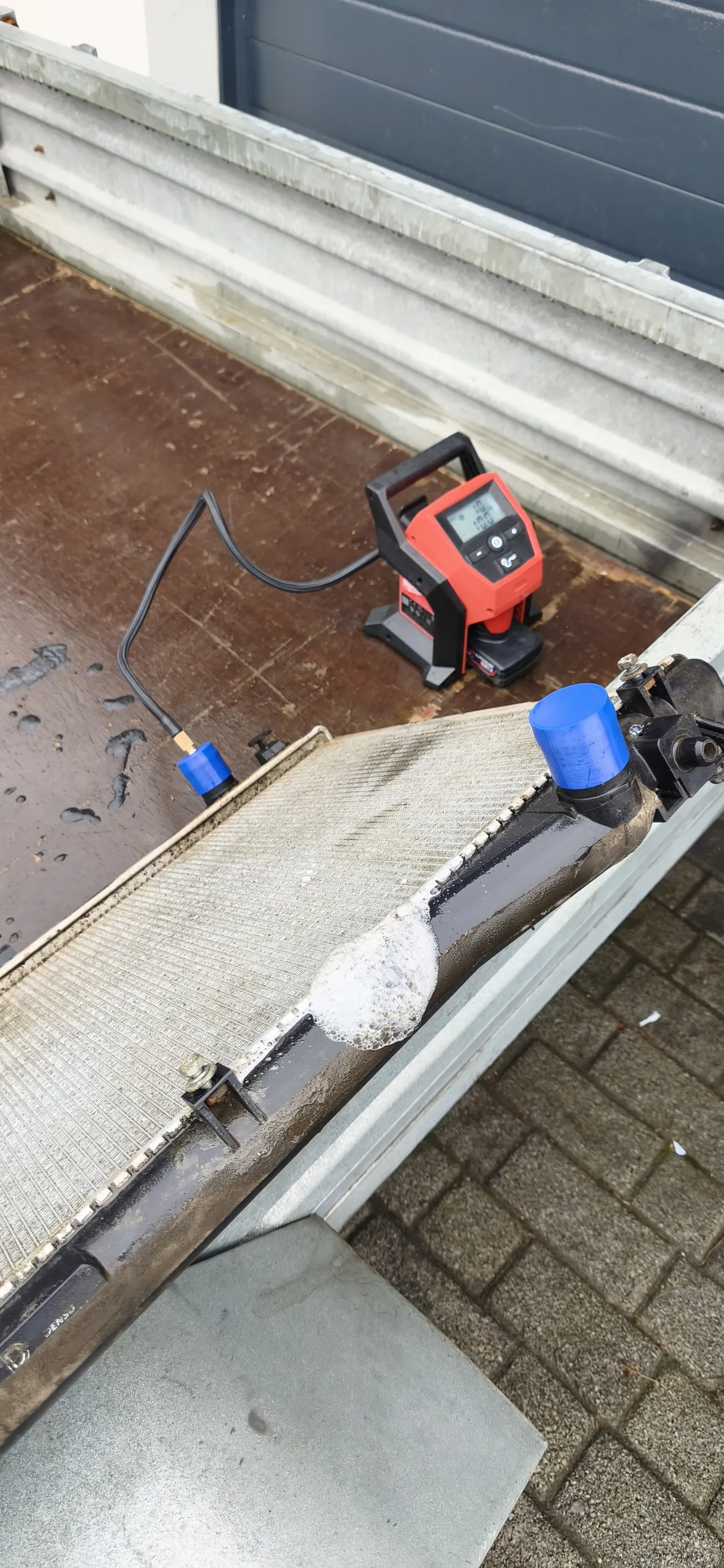 Car radiator leak tester view 2