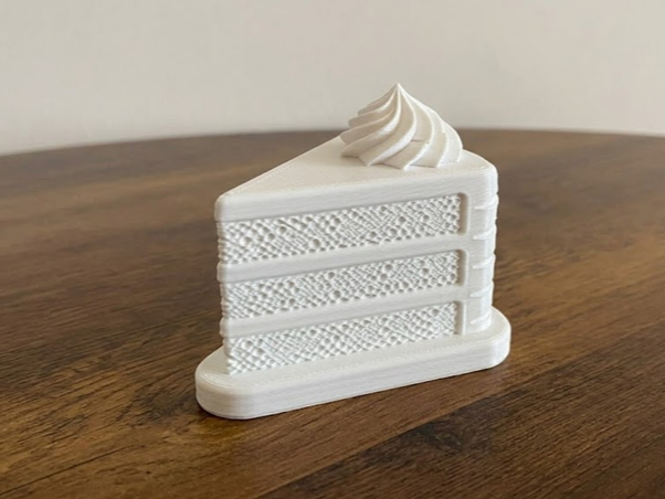 Layered Cake Slice - Decorative Food Model