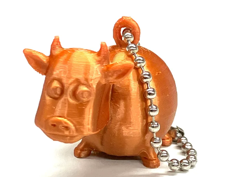 Cow Key Mascot