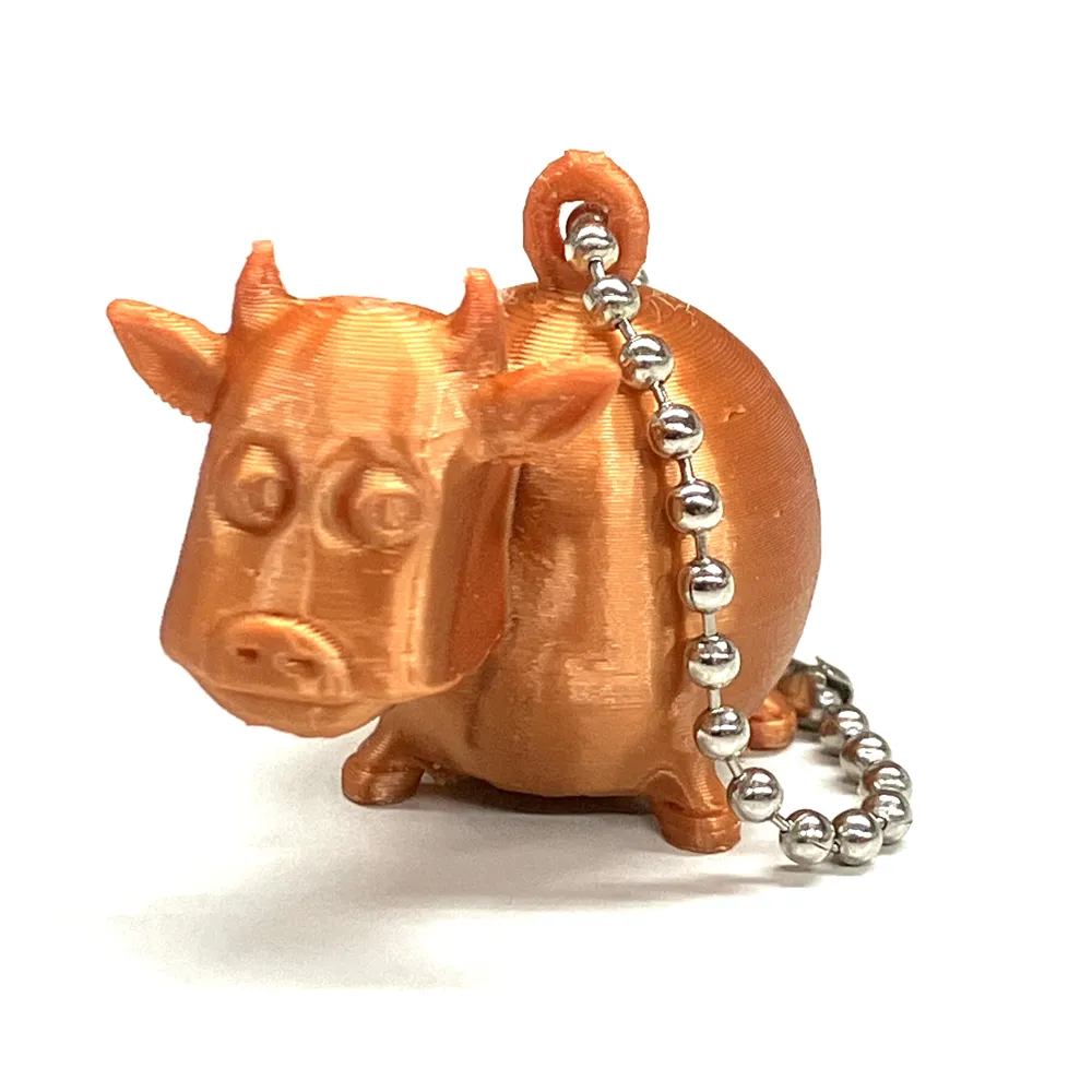 Cow Key Mascot - Free 3D Print Model - MakerWorld