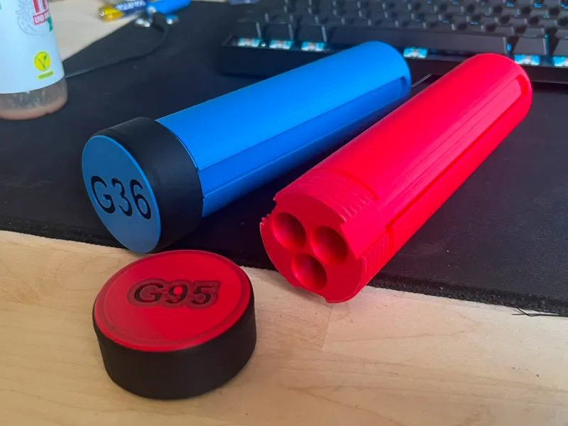 Airsoft AEG Spring Container