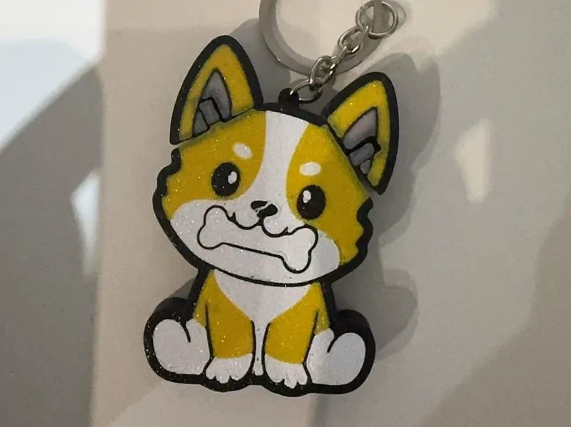 porta chiave cane