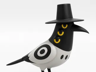 K-Pop Magpie bird