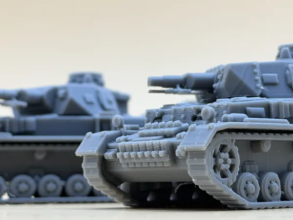 Maquette char Panzer IV Ausf.B/C — 1/72