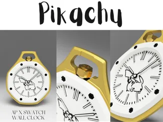 PIKACHU - Wall Clock