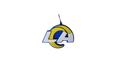 Los Angeles Rams Car Rearview Mirror Ornament by Salvadori MakerWorld ...