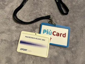 Badge Holder PoliMI - Multicolor NO AMS