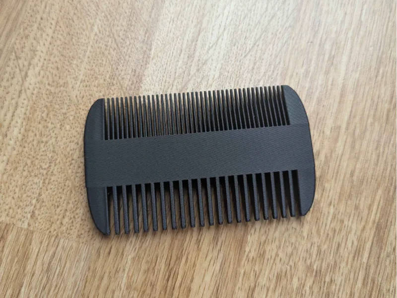 Dual Beard Hair Comb - Coarse and fine teeth