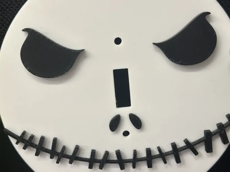 Jack Skellington Light Switch Plate Cover