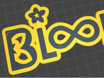 BLOOM - biniverse Keychain 