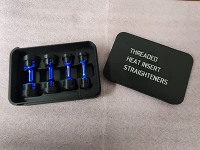 CNC Kitchen Thread Insert Straightener Case