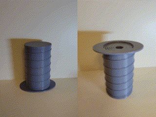 Collapsible Cylinder Sword