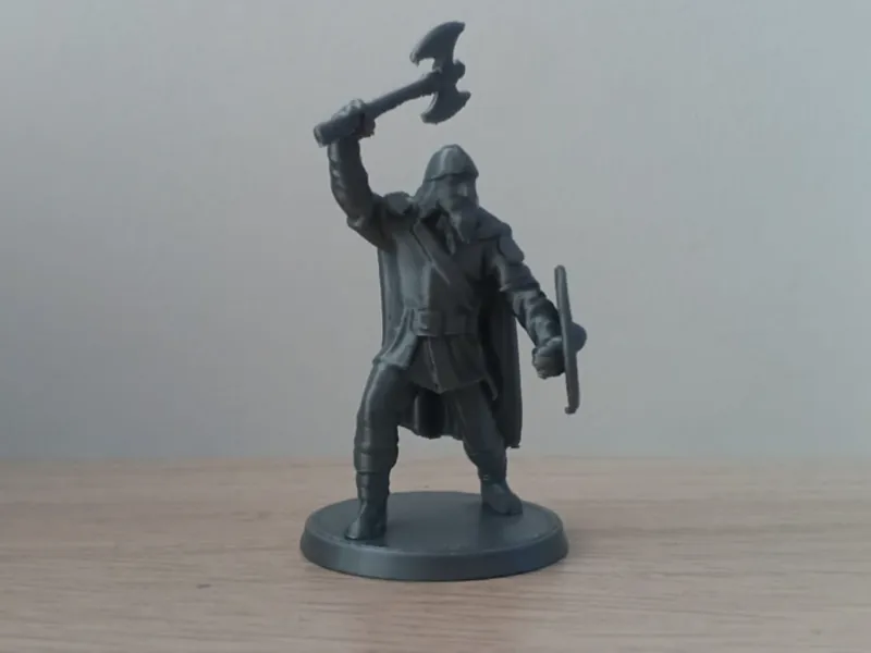 Viking Warrior with Axe - 7cm Printable Miniature