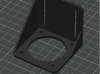 Suporte para motor nema reforçado / Motor RC