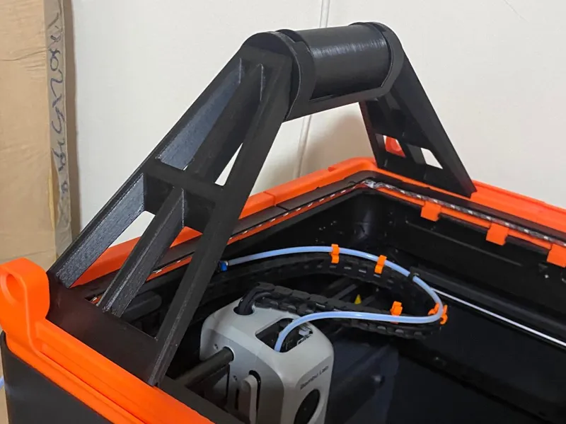 Suporte para rolo externo superior com rolamento