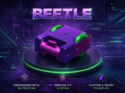 BEETLE combat robot cyberbrick