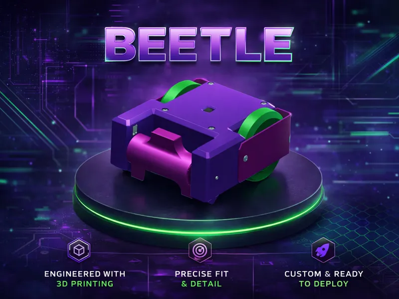 BEETLE combat robot cyberbrick