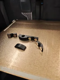 12mm Cable Holder with 10mm magnets stronger Version