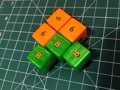 Lucky Dice AMS single plate Embedded Digital Version