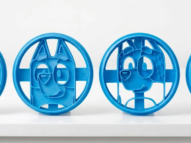 Bluey Faces cookie cutters new