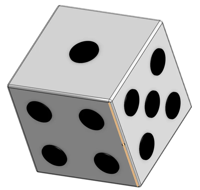 Rounded corner D6 