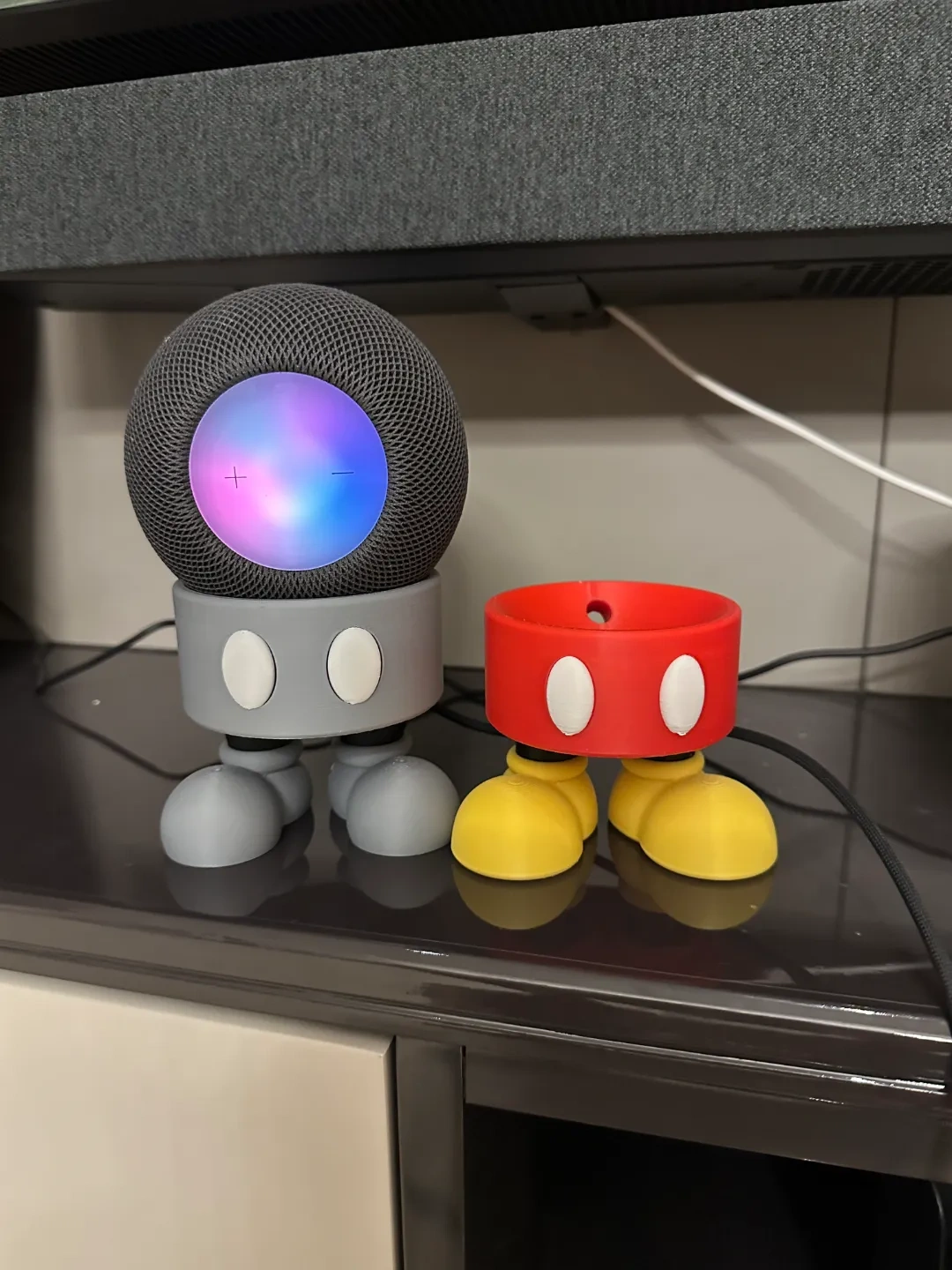 Miniatura 3 do modelo 3D 米奇HomePod Mini底座