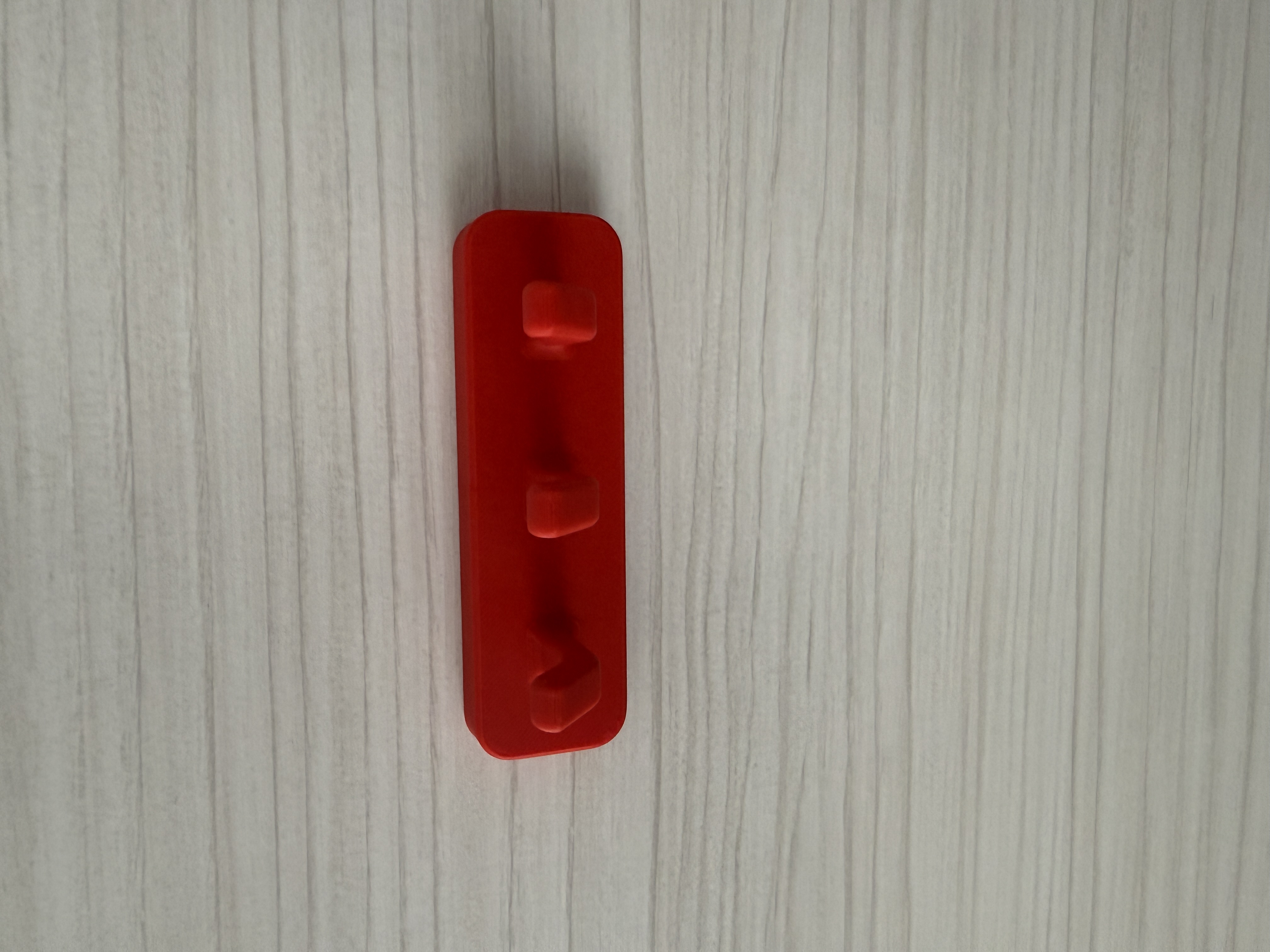 Miniatura 2 do modelo 3D Customizable Wall Mounted KeyHolder, HookGenerator