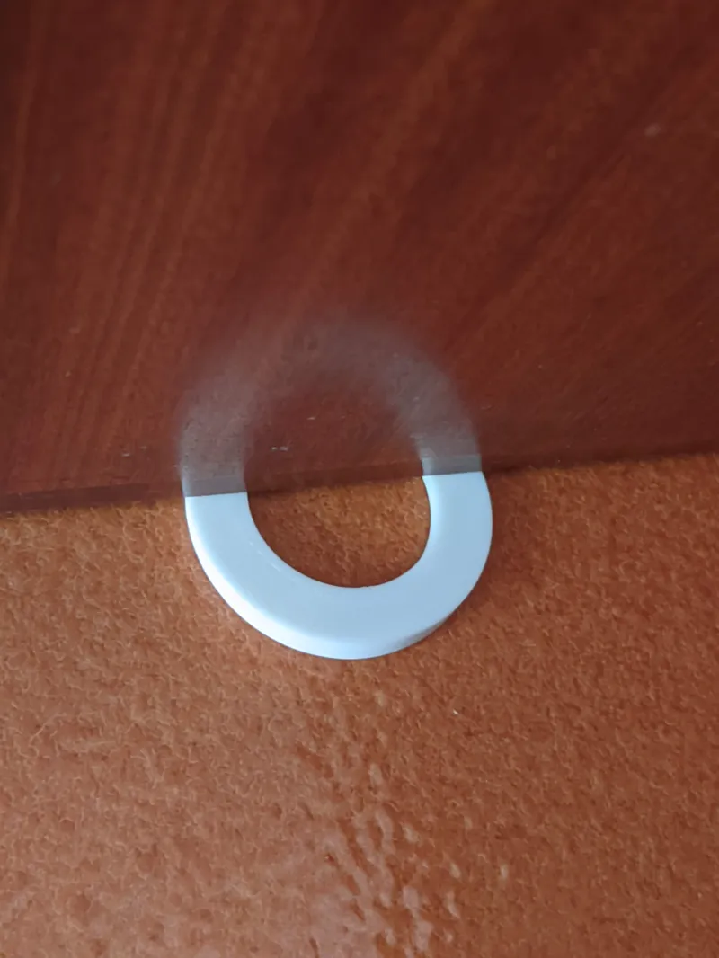 Circular door stopper