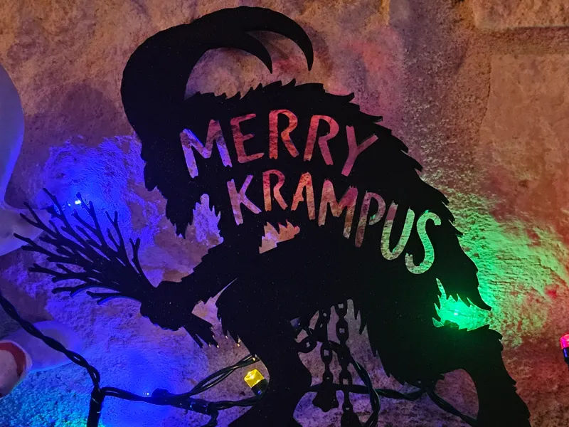 Merry Krampus Christmas Decor