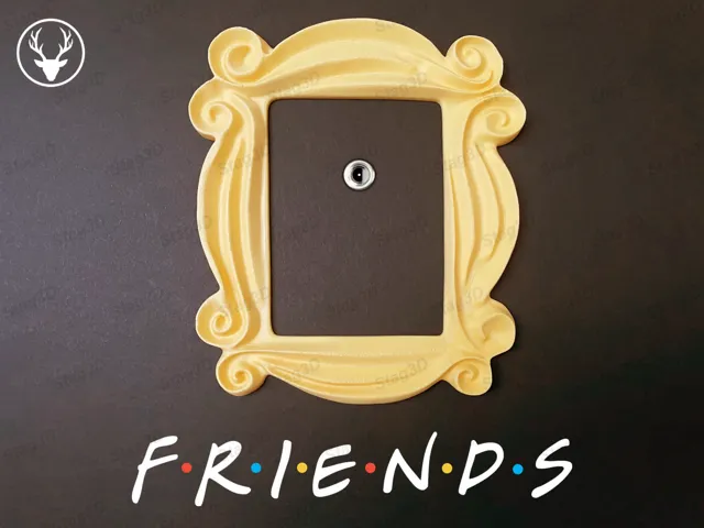 The Friends peephole frame!