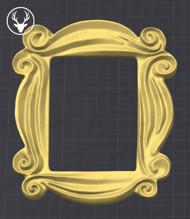 The Friends peephole frame! view 3