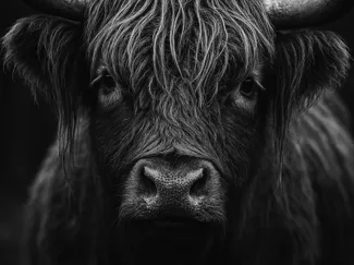 Hueforge Highland Cow