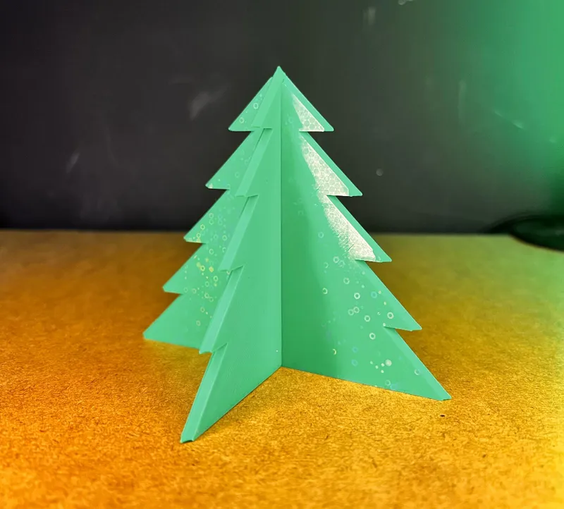 Folding Christmas tree