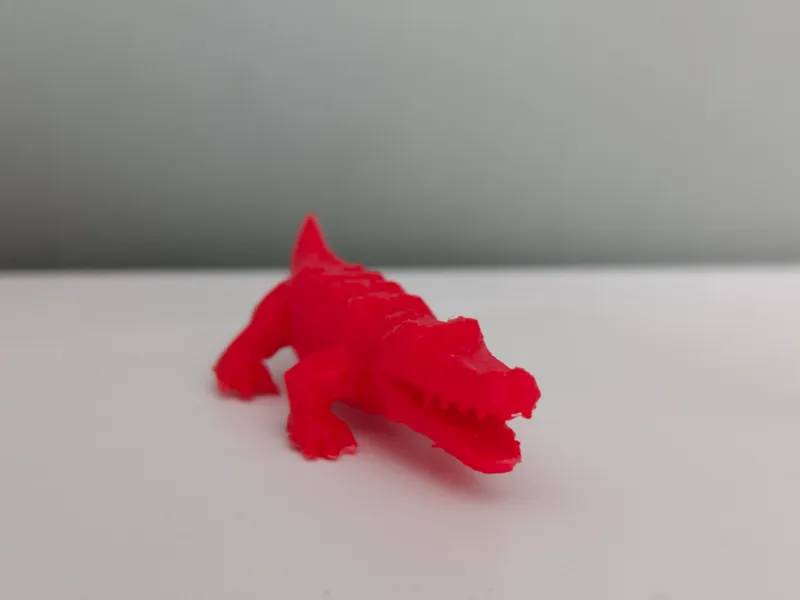 Low Poly Crocodile