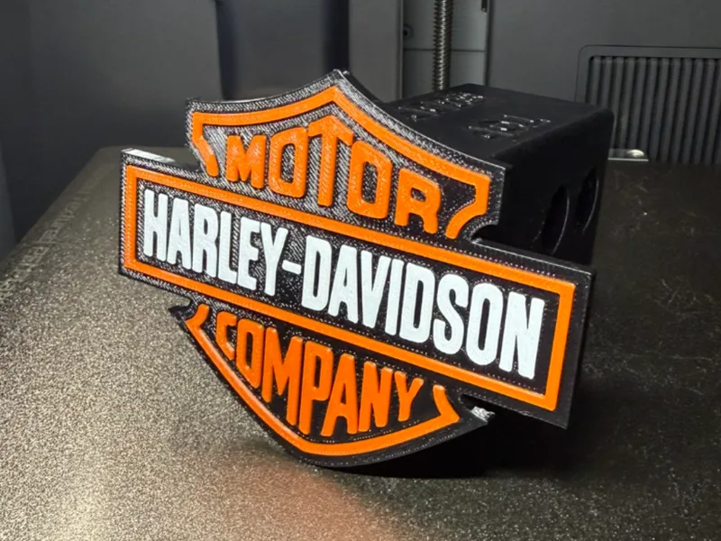 Harley Davidson Hitch Cover 2"