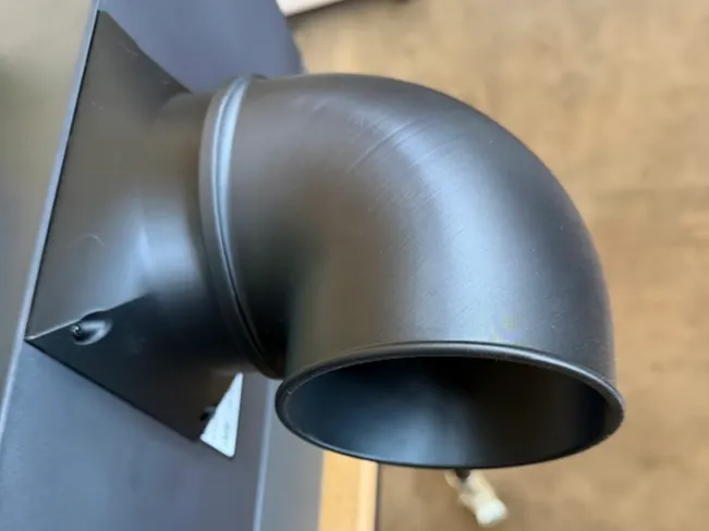 X-Tool S1 4 inch Exhaust Adapter with Elbow