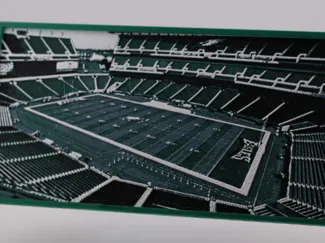 NFL Stadiums Hueforge 200mmx115mm (NFC East)