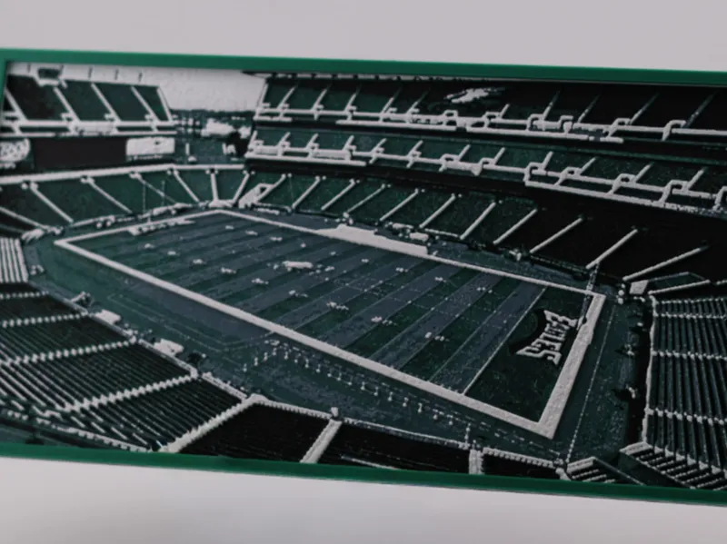 NFL Stadiums Hueforge 200mmx115mm (NFC East)