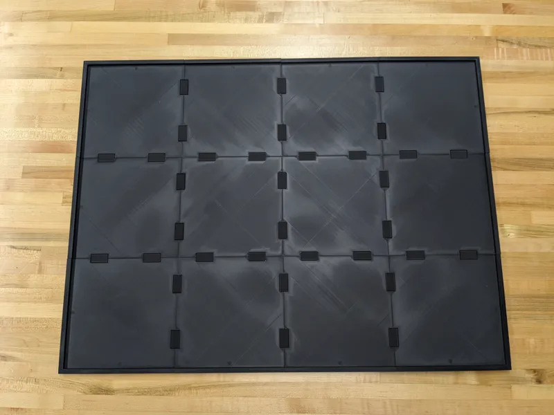 3D Printable Frame for 6in Tiles (152.4mm)