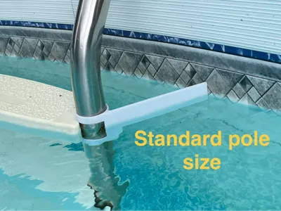 Pool Ladder Object Deflector Clip