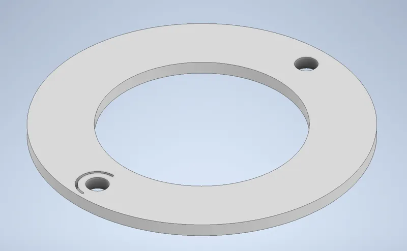 Inland Empty Spool Adapter for Miklos Filament Spool Switcher/Winder