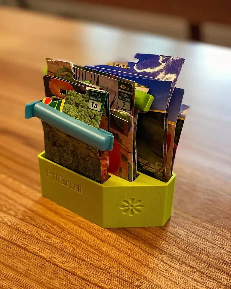 Seed Holder/Organizer, Seed Pack Holder 