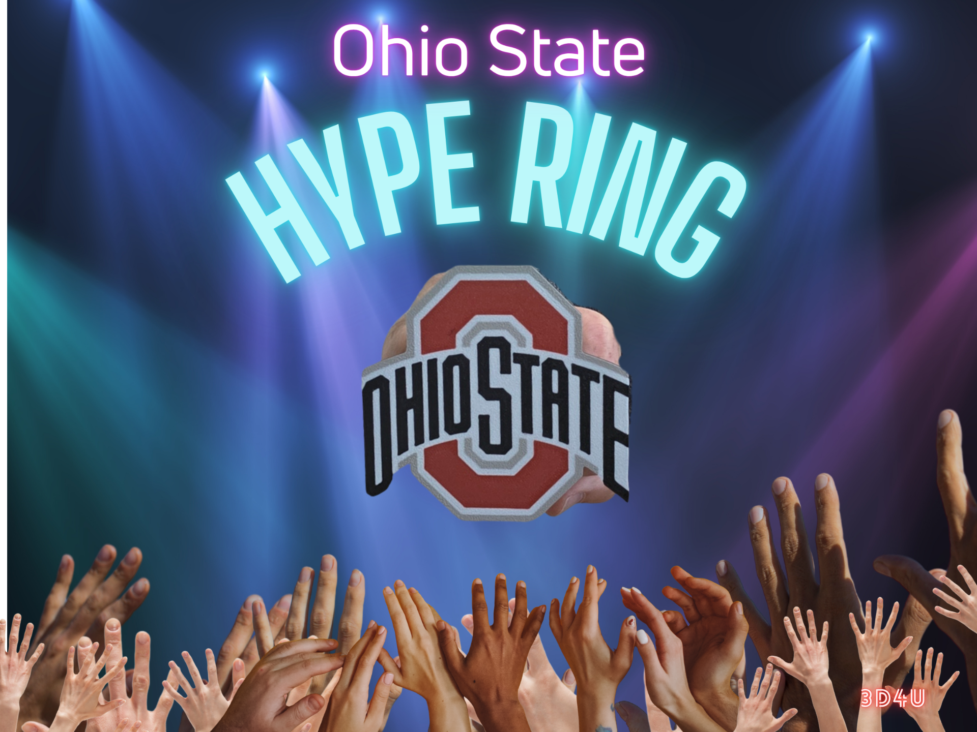 Ohio State University Hype Ring 