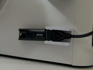 USB cord holder