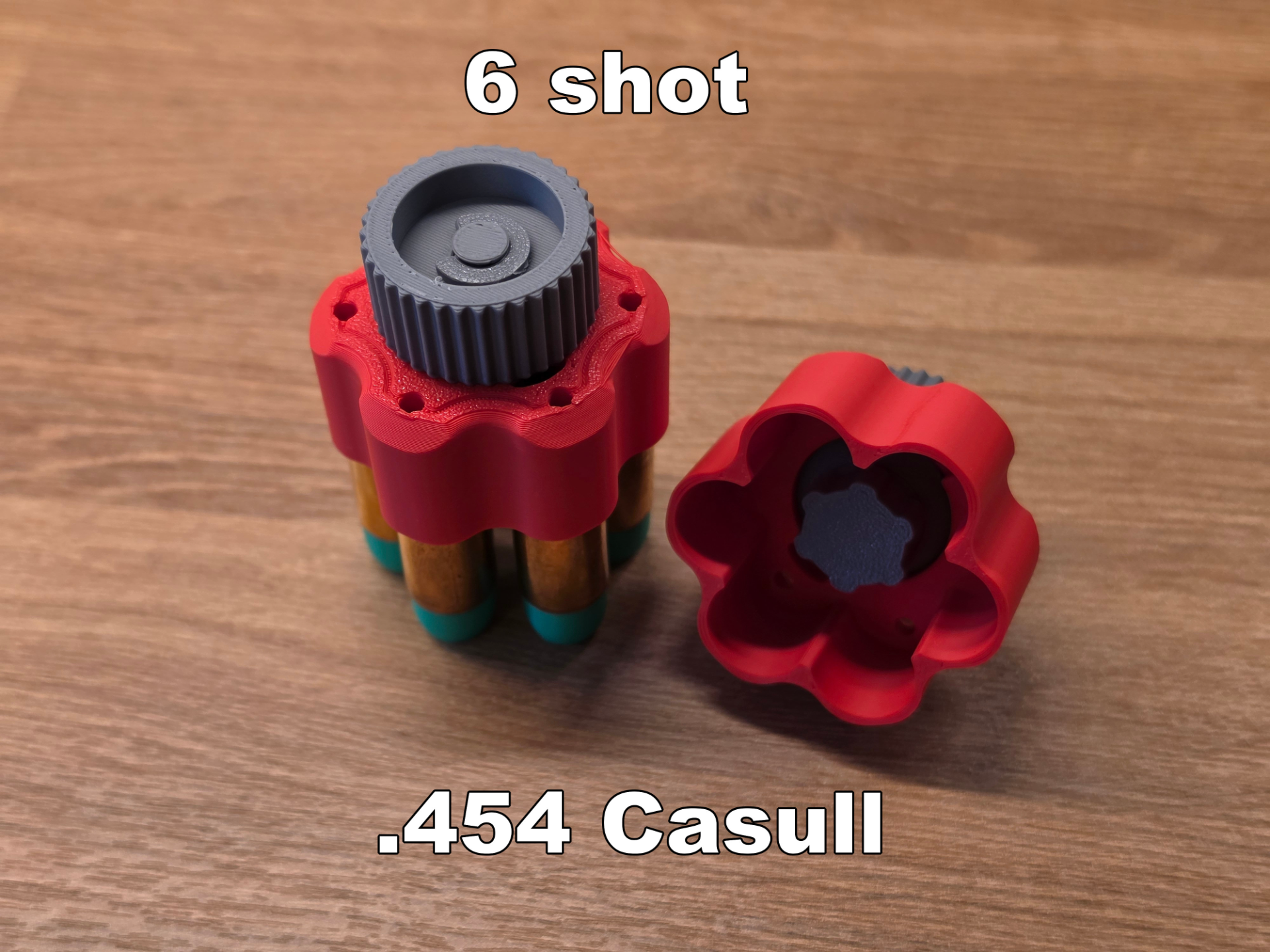 6 shot .454 Casull Speedloader