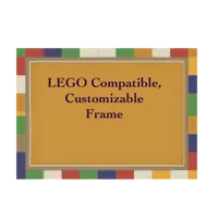 Parametric Frame Compatible with toy bricks